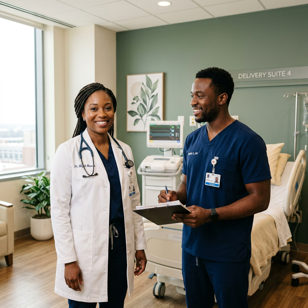 Delivery care at Zion Clinic